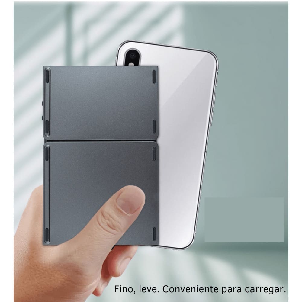Mini Teclado Bluetooth Dobrável