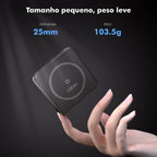 AirBase 3X® – Base de Carregamento Sem Fio 3 em 1 para Celular, Smartwatch e Fones (Qi)
