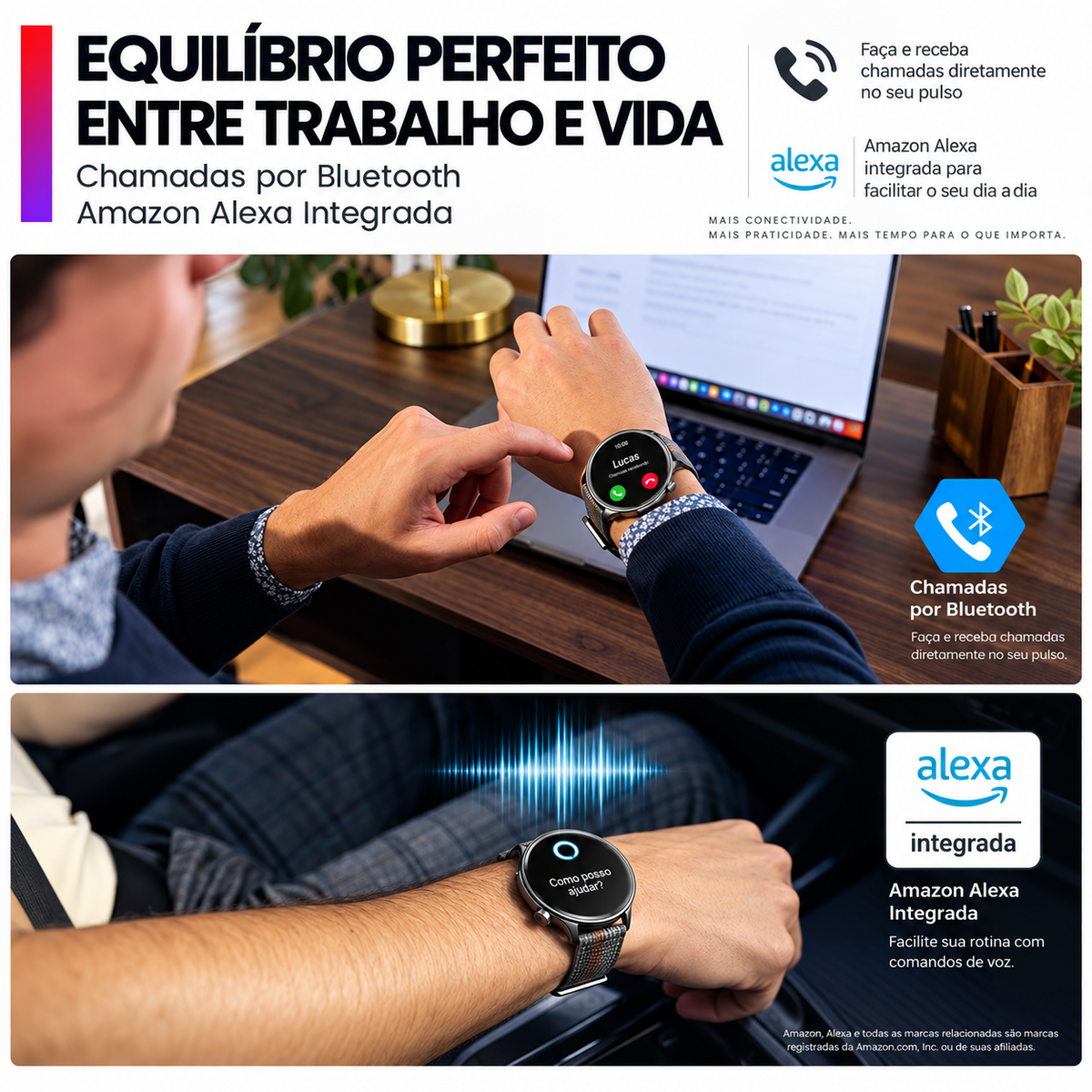 Amazfit Balance — Smartwatch com IA GPT-4o