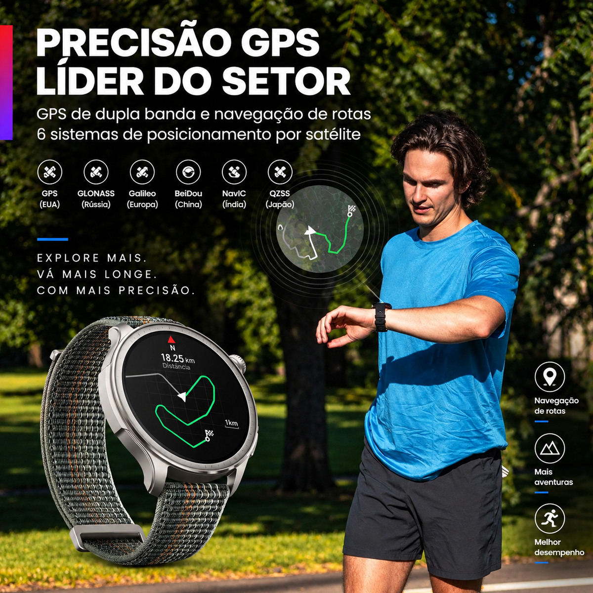 Amazfit Balance — Smartwatch com IA GPT-4o
