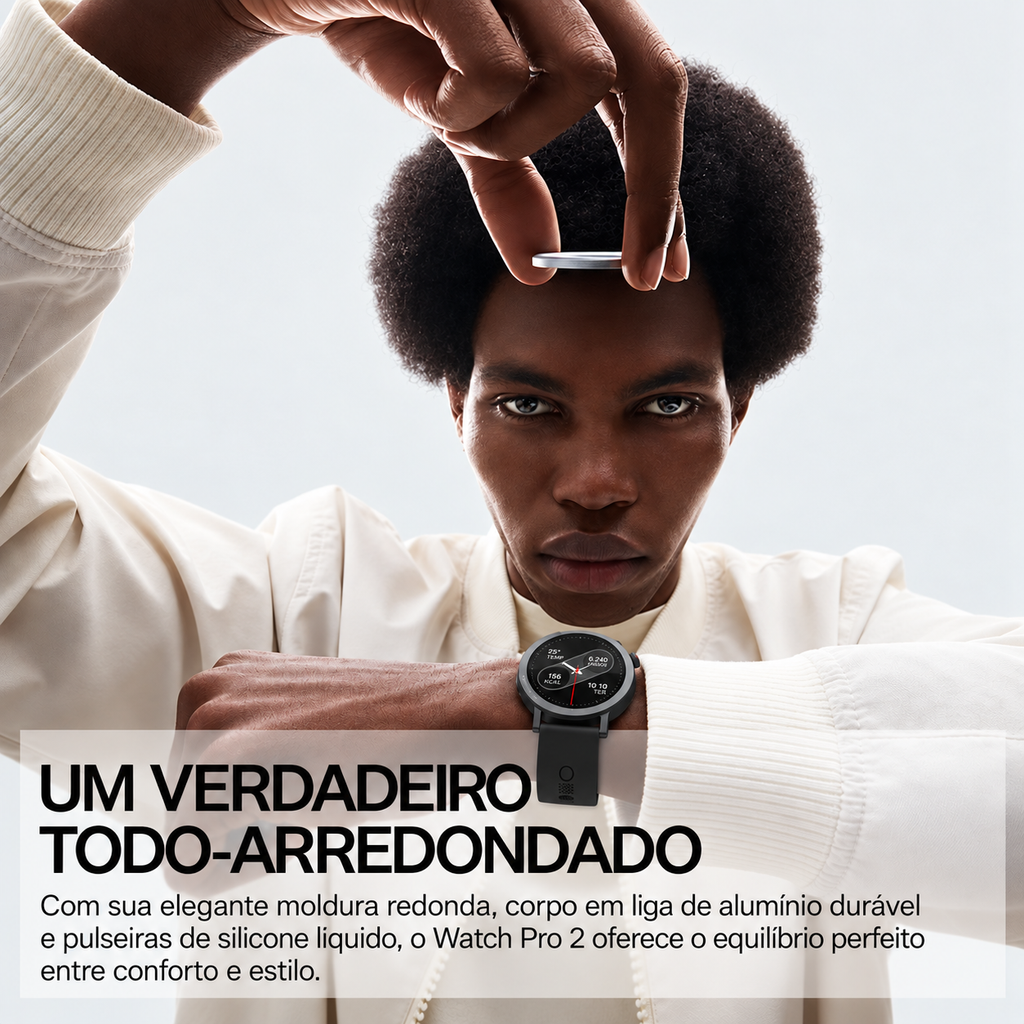 CMF Watch Pro 2 — Smartwatch Tungstênio