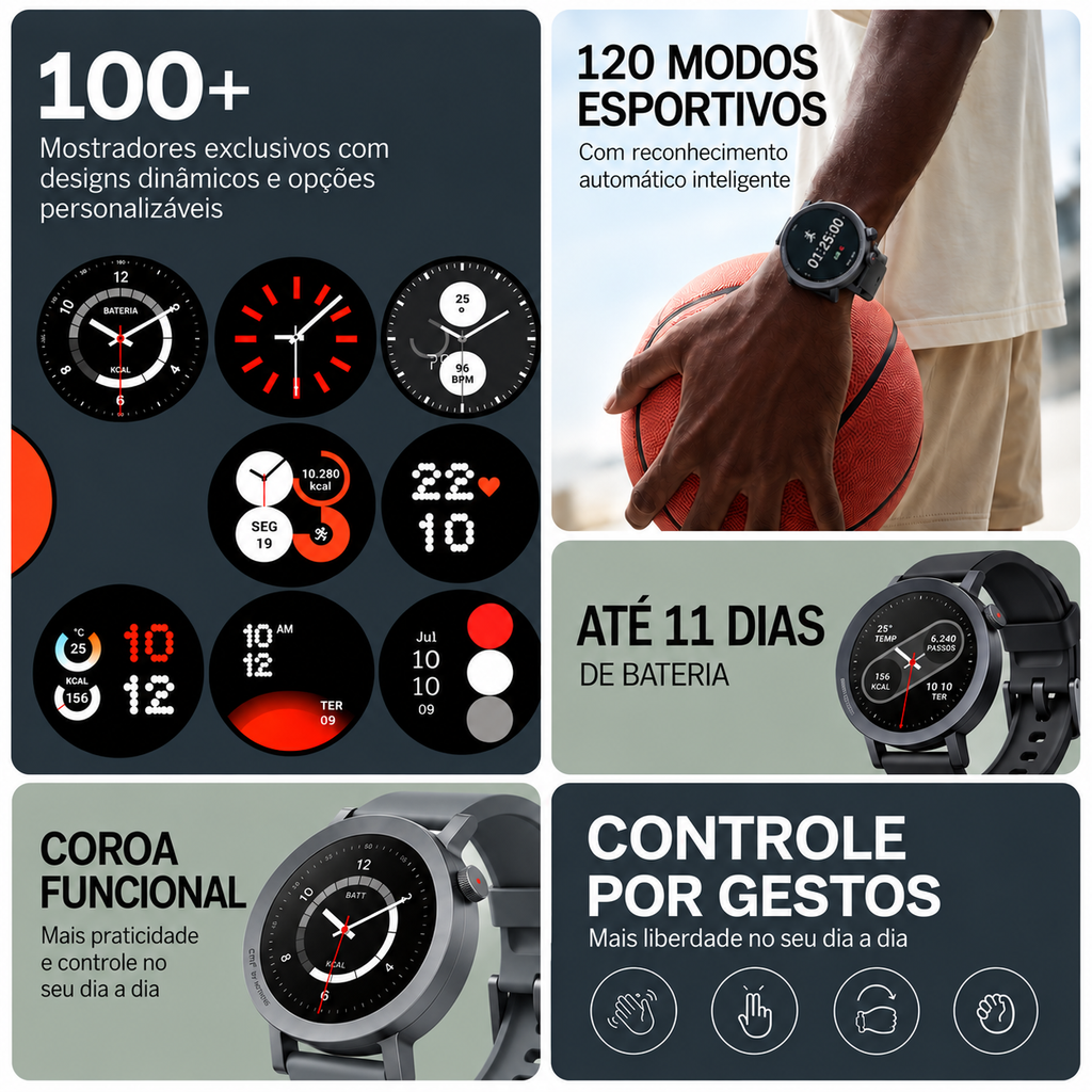 CMF Watch Pro 2 — Smartwatch Tungstênio
