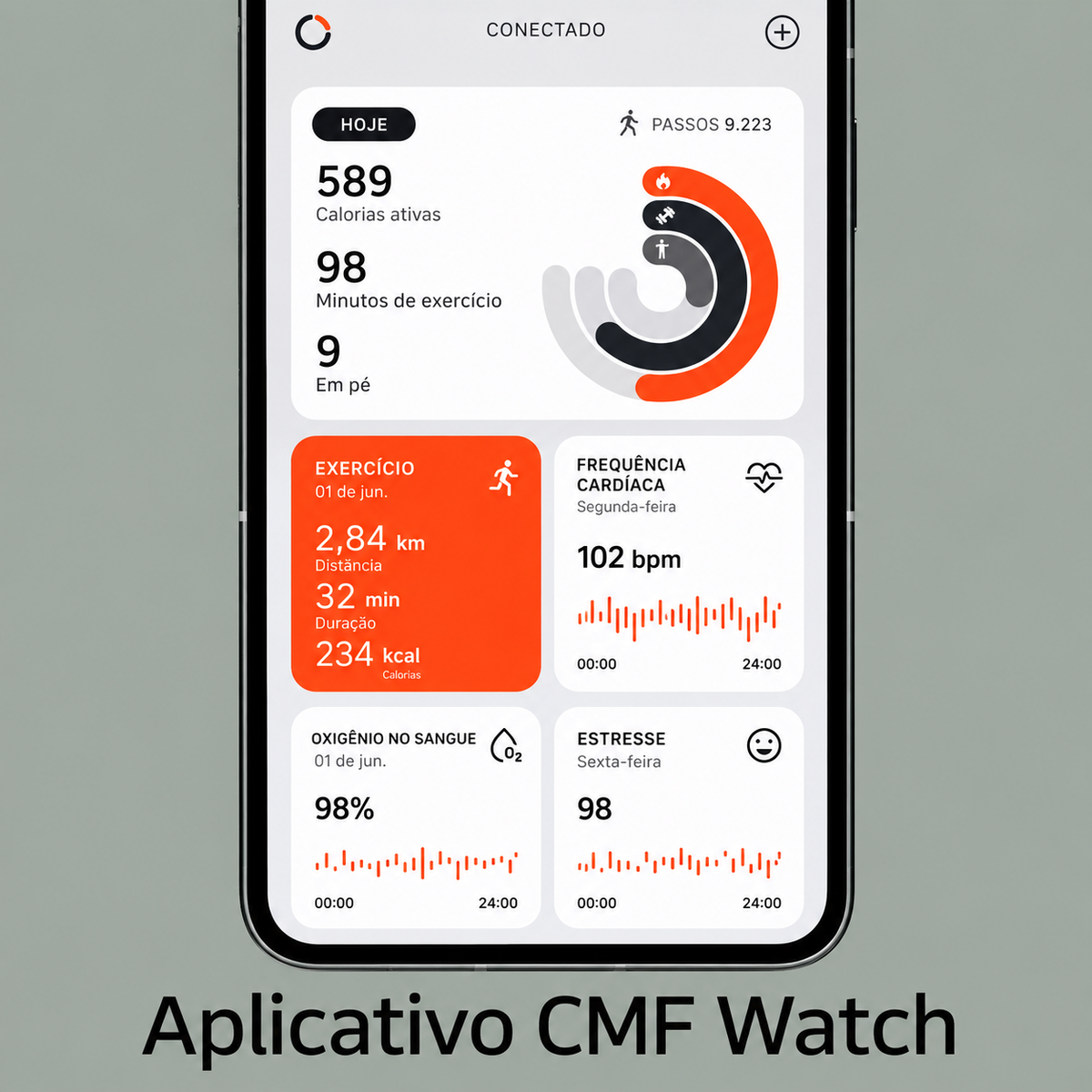 CMF Watch Pro 2 — Smartwatch Tungstênio