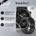 CMF Watch Pro 2 — Smartwatch Tungstênio