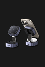 UGREEN Duo Qi2 — Base Magnética para iPhone e AirPods