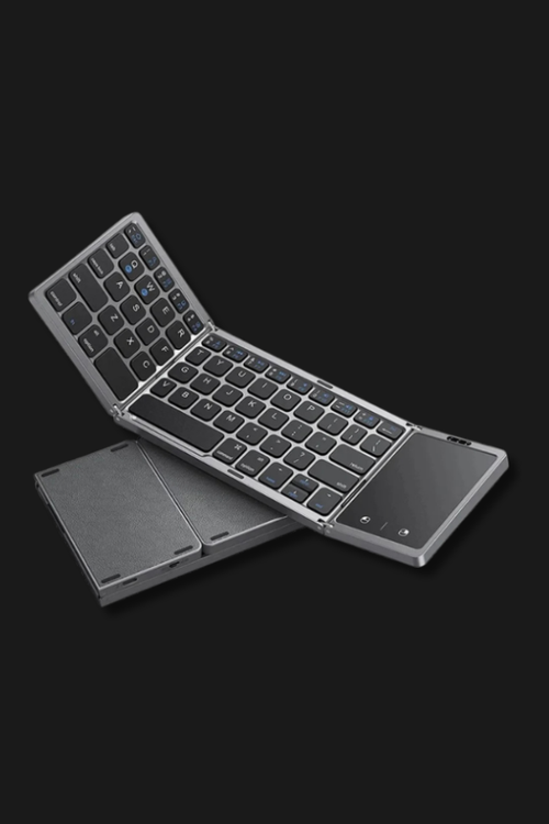 Mini Teclado Bluetooth Dobrável
