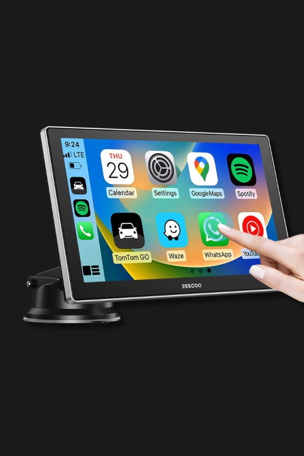 DriveSync Pro™ Central Multimídia Inteligente com CarPlay & Android Auto