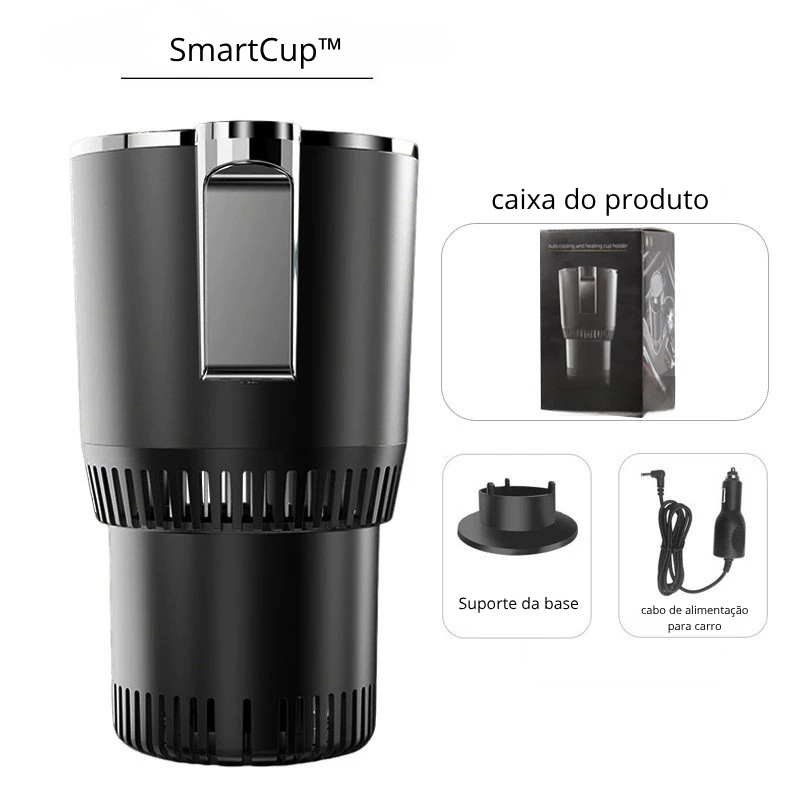 SmartCup™ — Copo Inteligente com Controle Touch de Temperatura para Casa e Carro