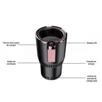 SmartCup™ — Copo Inteligente com Controle Touch de Temperatura para Casa e Carro